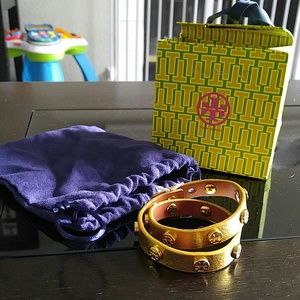 Tory Burch Gold Double Wrap Bracelet
