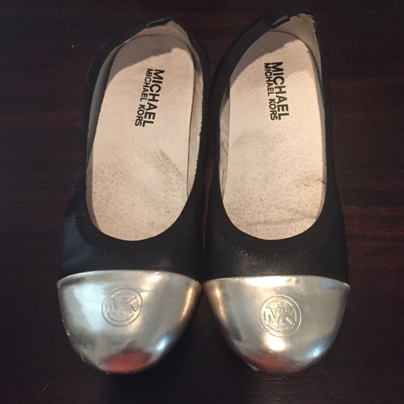 Michael kors kids shoes in size 2 in black
