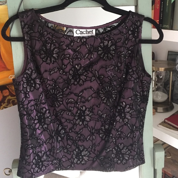 Dressy long crop top