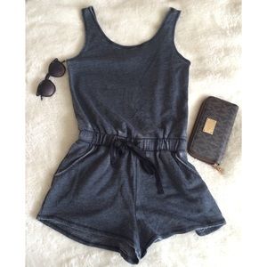 Grey romper