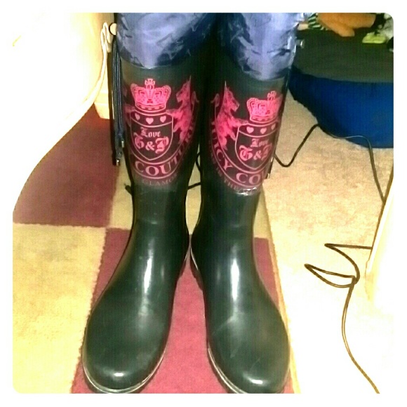 Juicy Couture rain boots