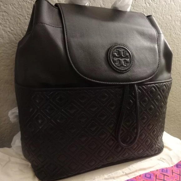 NWT Tory Burch Marion Quilted Leather Backpack - Picture 2 of 4