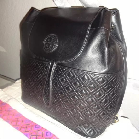 NWT Tory Burch Marion Quilted Leather Backpack - Picture 4 of 4