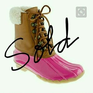 SPERRY TOP-SIDER FOR J.CREW SHORT SHEARWATER BOOT