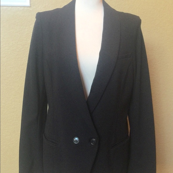 White House/Black Market Black Blazer/Suit Jkt. M