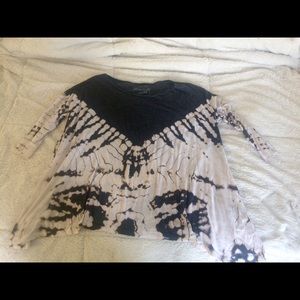 Free people tie dye top