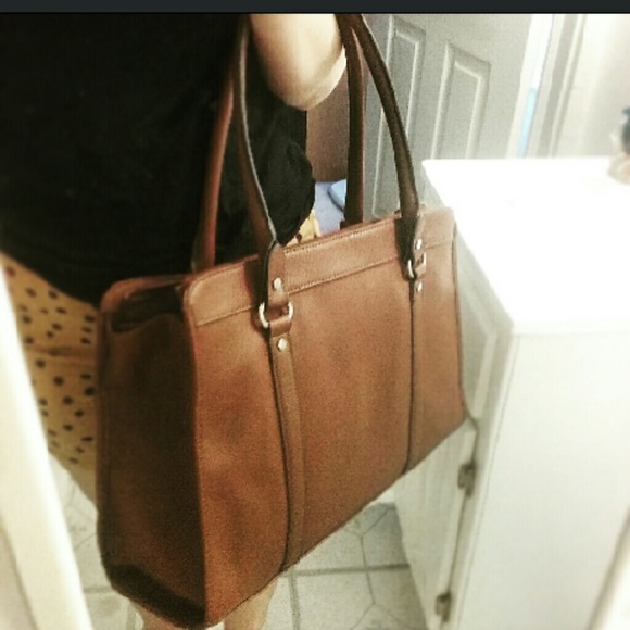 Never used briefcase purse
