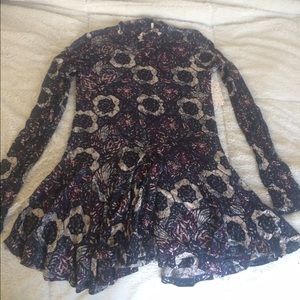 Free people hippie pattern dress