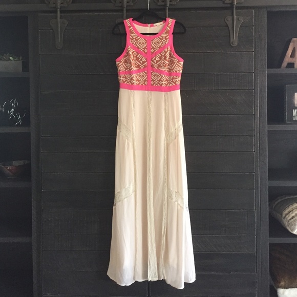 Boho formal maxi dress