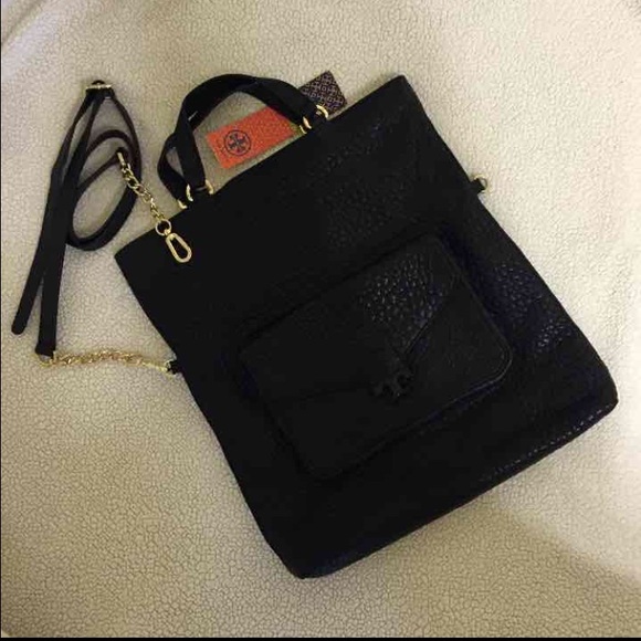 Tory Burch Parkan Foldover Tote - Picture 2 of 4