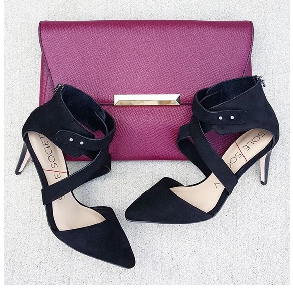 Brand New Sole Society Strappy high heel pump