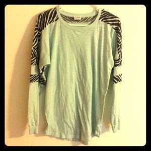 Pink long sleeve shirt