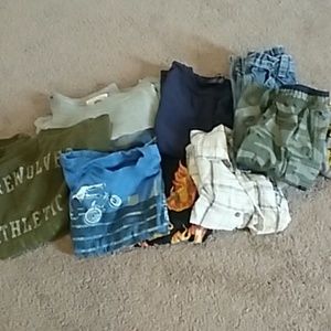 Bundle of boys clothes