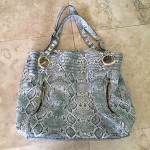 Steve Madden Snake Skin Large Purse