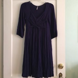 Purple cotton dress from Rosie True