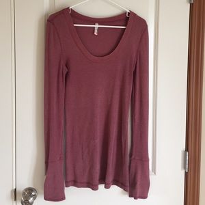 Free People L Long Sleeve TShirt