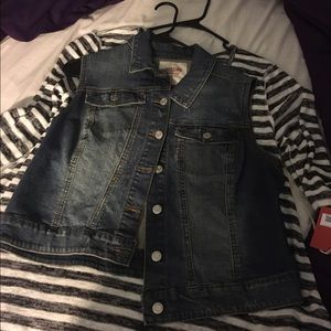 Denim vest