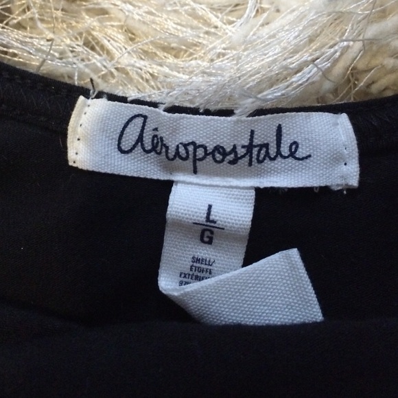 NEW crocheted Crop top lace black scoop summer - Picture 4 of 5