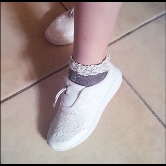 Zara White Sunny Sneakers