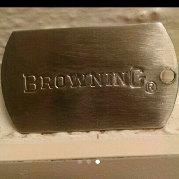 Browning dog tag - Picture 3 of 3