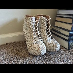 Never worn booties