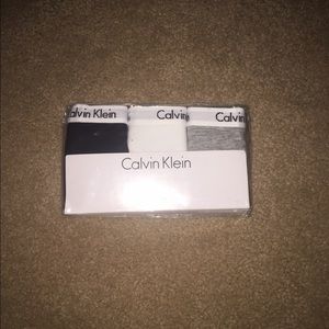 Calvin Klein 3 piece thong set