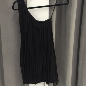 Suede Fringe Dress