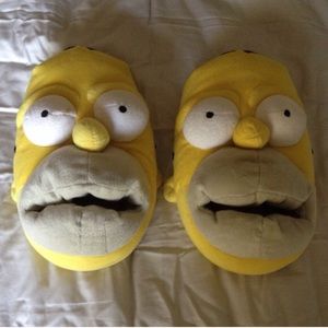 Homer Simpson slippers