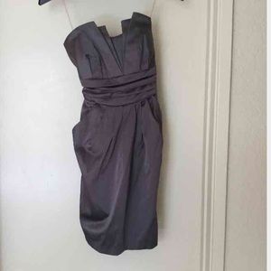 Grey classy dress