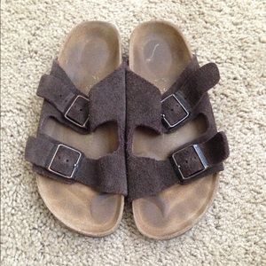 Brown Arizona Birkenstocks