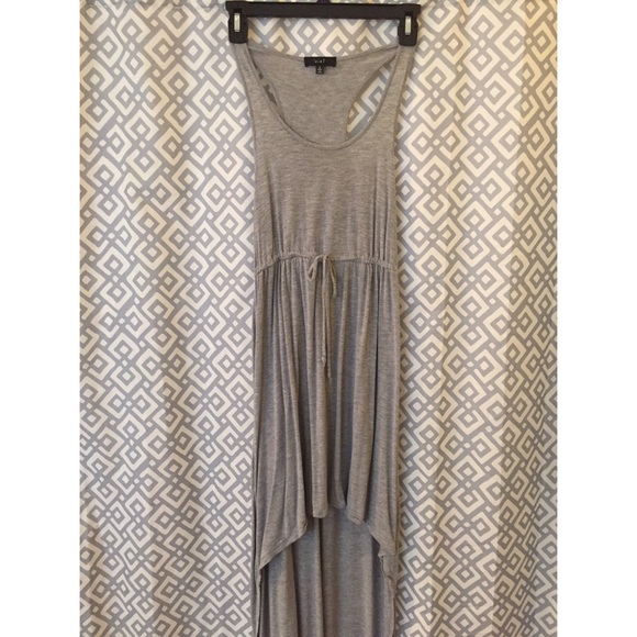 Tank high long dress