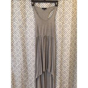 Tank high long dress