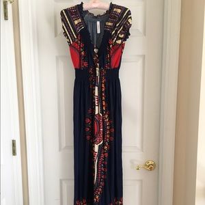 NWT Pinkblush Maternity Maxi Dress OS