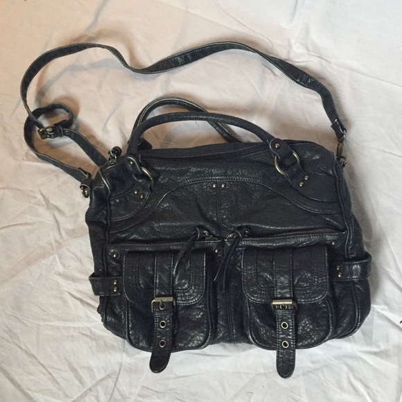 Navy blue cross body purse/bag