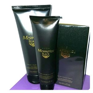 Mesmerize Black Cologne Set