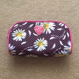 Betsey Johnson make up bag
