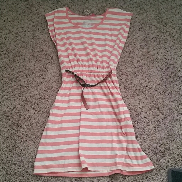 L Charlotte Russe Striped Dress