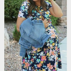 Asos Size 8 Floral Maternity Dress