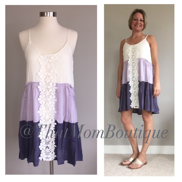 😱FLASH SALE🌟❣LAST ONE- size LG❣ Boho Mini Dress - Picture 4 of 4