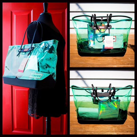 ❌SOLD❌HUNTER Original Large Clear Tote - Picture 2 of 4