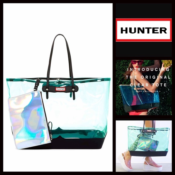 ❌SOLD❌HUNTER Original Large Clear Tote - Picture 4 of 4