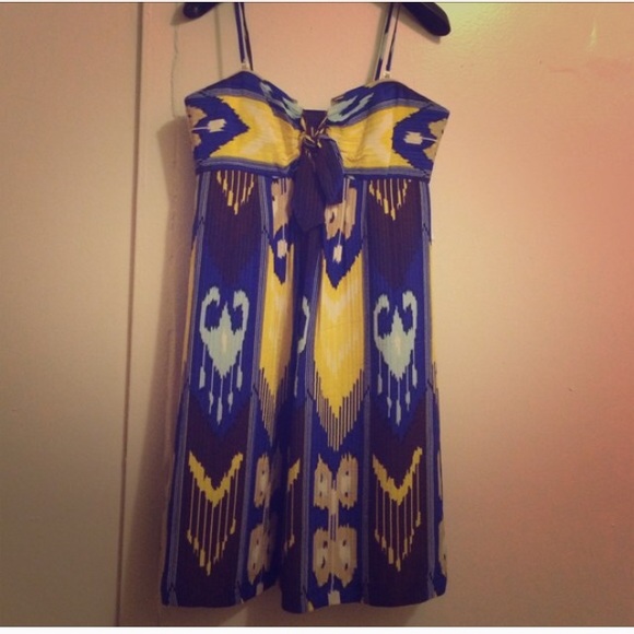 Tori Burch Aztec printed sundress