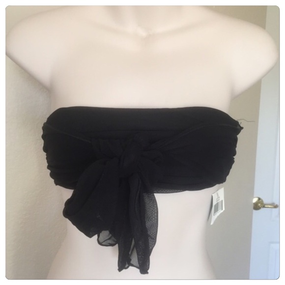 BCBGMaxAzria Other - 🌻FESTIVAL🌻 BCBG MAXAZRIA swim bandeau mesh top