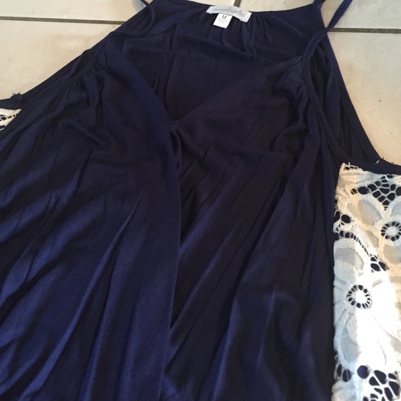 NWT: Charming Charlie - faux wrap tank - Picture 3 of 4