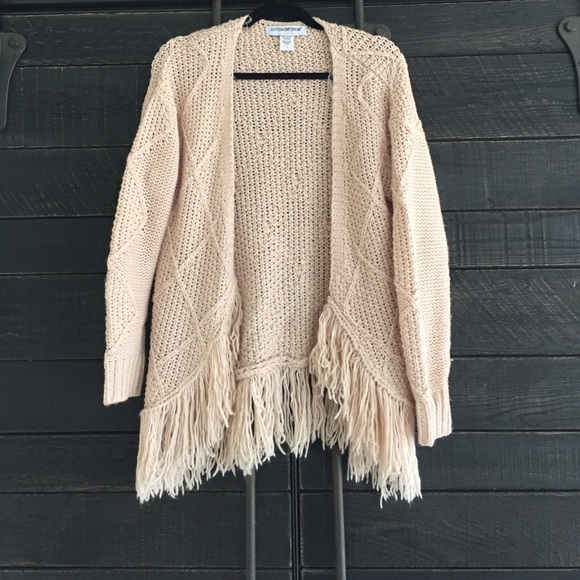Fringe cardigans
