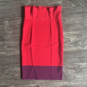 Fitted Express pencil skirt