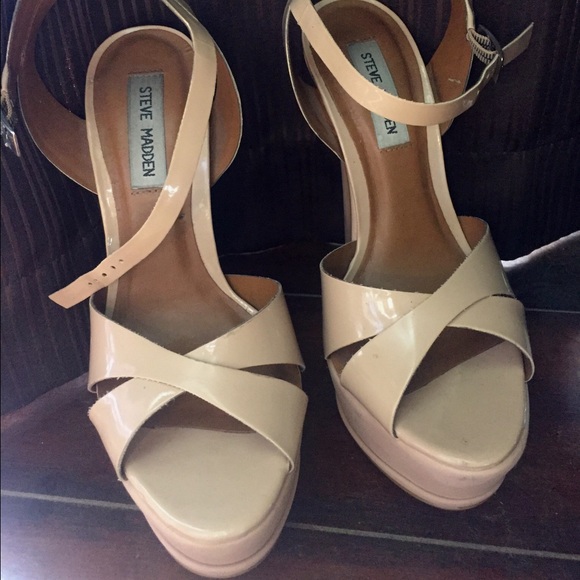 Steve Madden nude heels!!!