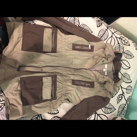 Tan DKNY Trench Coat