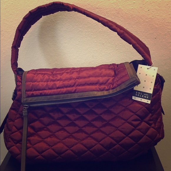 Nike Handbags - Sol & Selene Berry Colored Bag