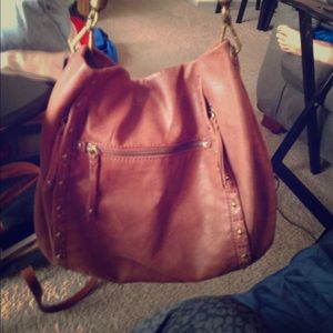 Brown hobo The Sak purse